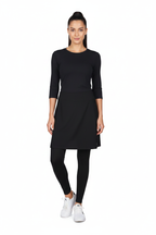 Black Top Fully Tucked Skort